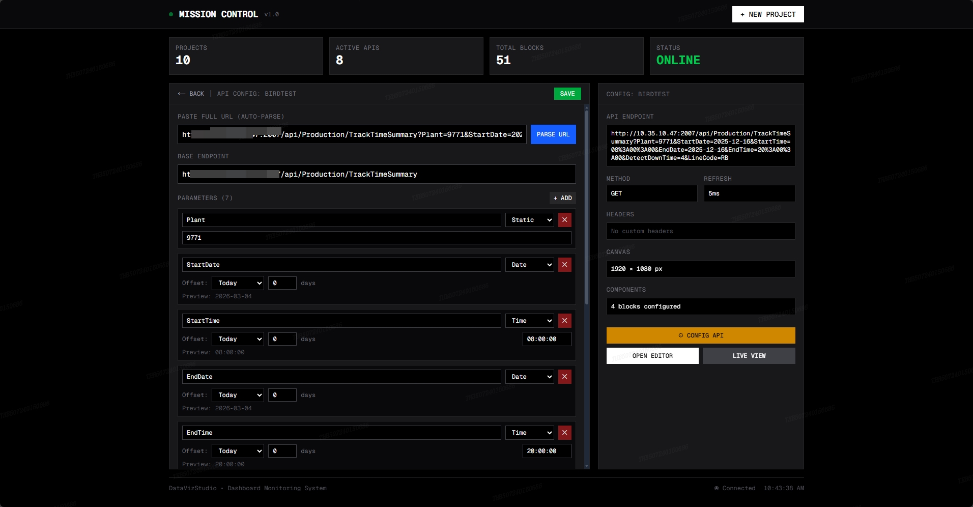 Dashboard View 2